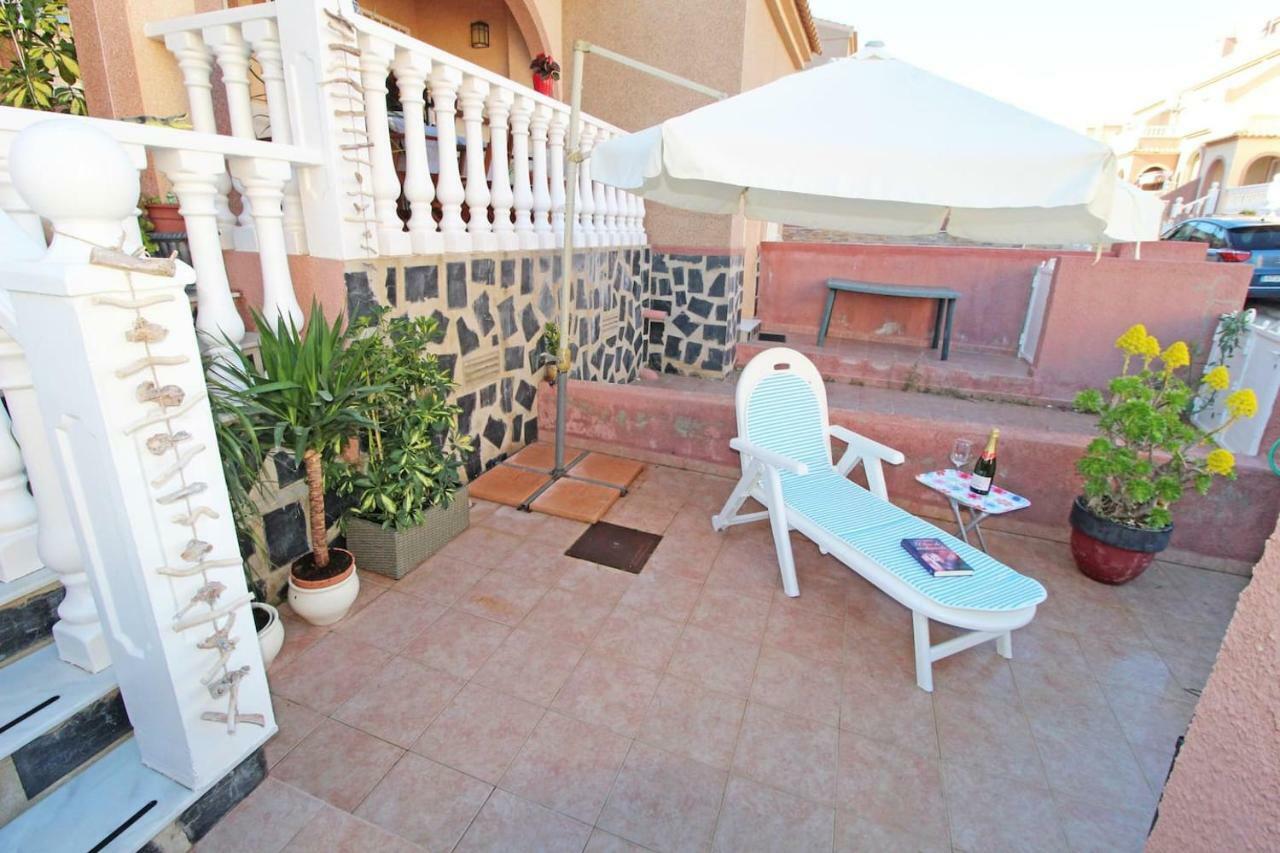 Bungalow Con Terraza, Piscina Y Vistas Al Mar Гран-Алакант Екстер'єр фото